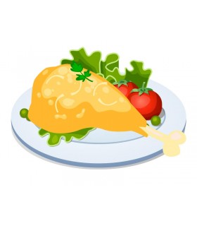 Suprême de poulet jaune