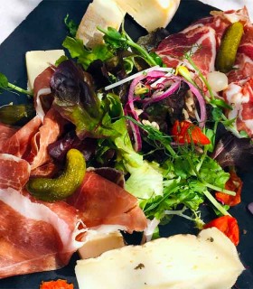 Assiette charcuterie et fromage