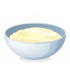Fromage frais coulis de fruit rouge