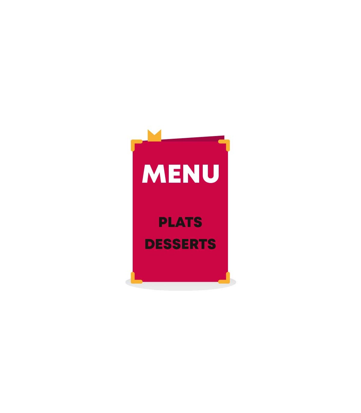 Menu : Plat et dessert